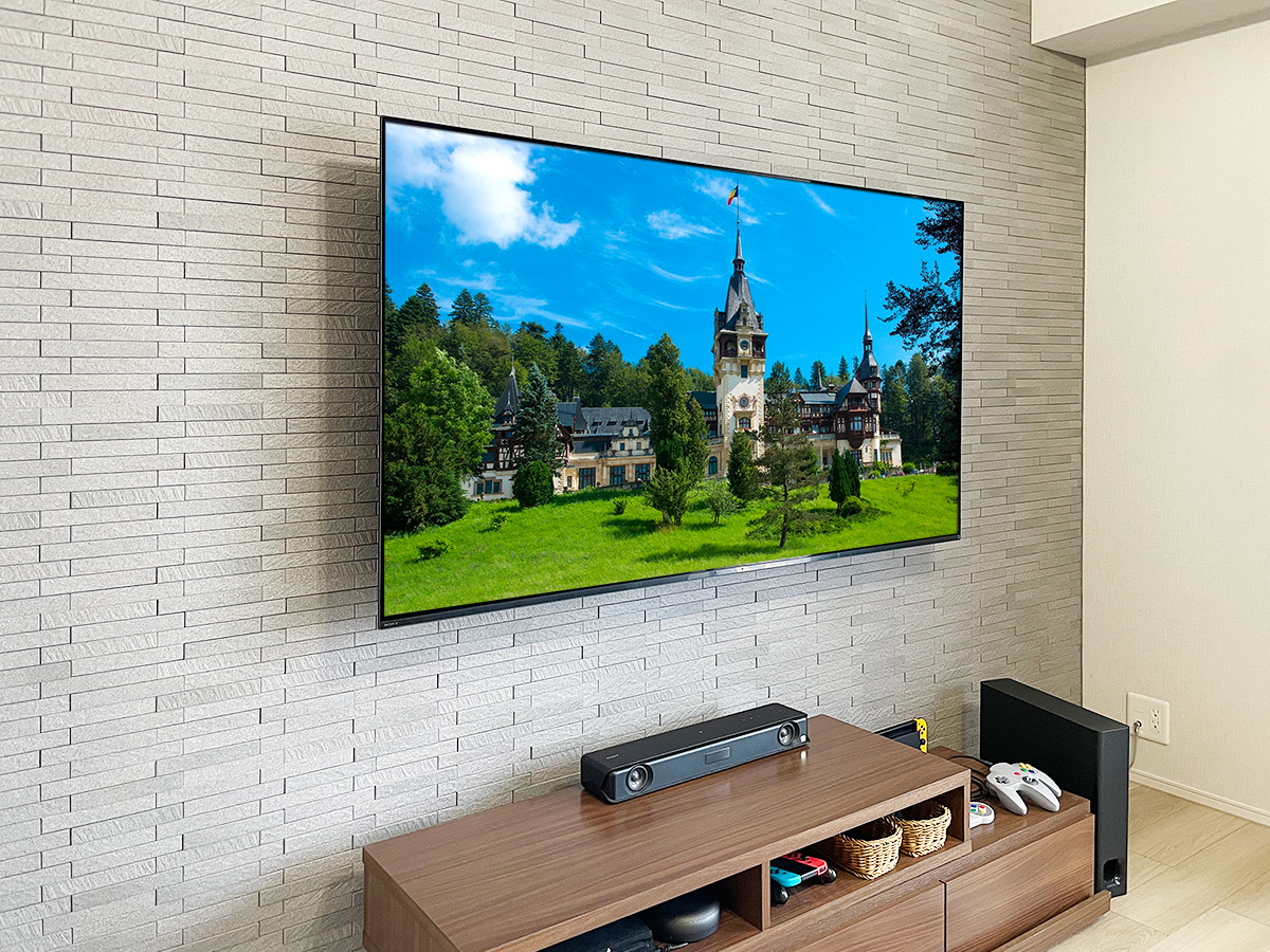 テレビはソニーの有機ELテレビXRJ-65A80J