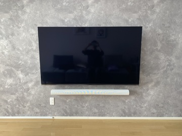 【分譲マンション】大阪府で東芝の65X8900Lを壁掛け