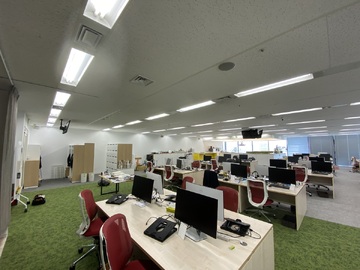 【オフィス】東京都でなしのなしを壁掛け
