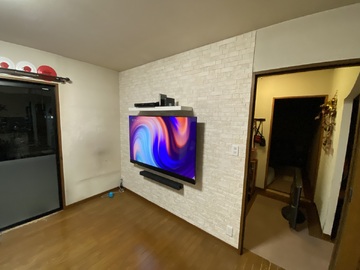 【積水ハウス】愛知県でパナソニックのTV-65Z95Aを壁掛け