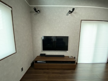 【一条工務店】愛知県でLGの55QNED80JQAを壁掛け