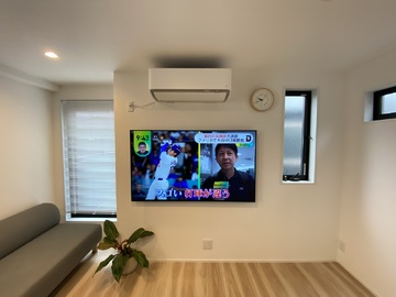 【オープンハウス 】東京都でソニーのXRJ-65A80Jを壁掛け