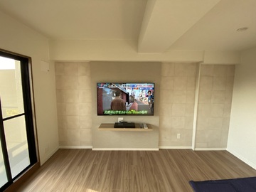 【分譲マンション】愛知県でソニーのK-55XR50を壁掛け