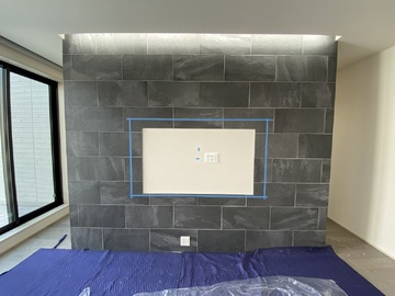 【積水ハウス】愛知県でソニーのK-75XR50を壁掛け