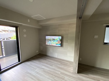 【分譲マンション】愛知県でソニーのKJ-50X80WKを壁掛け