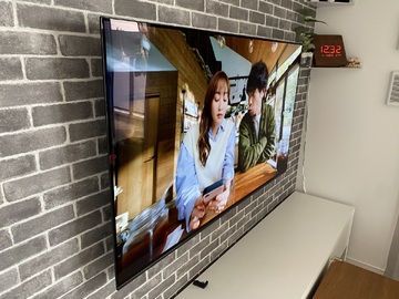 【分譲マンション】愛知県でパナソニックのTH-55HZ1000を壁掛け