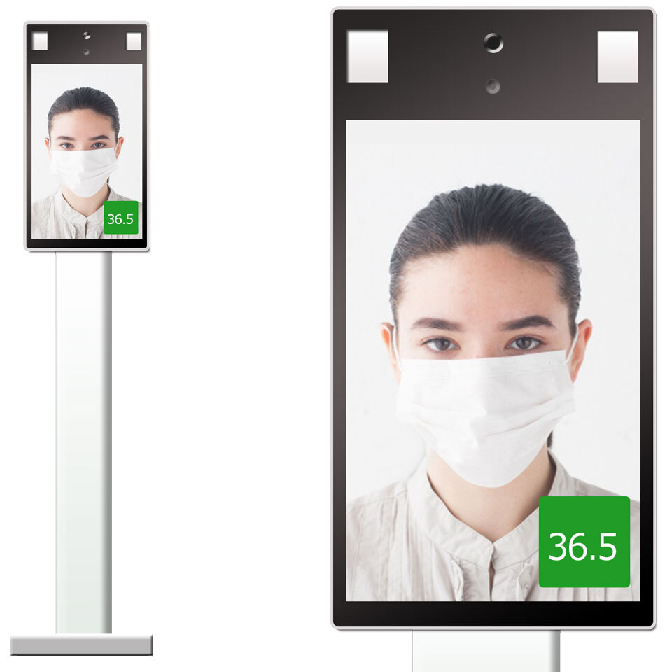 検温機能付スマートカメラ(TVとセット)の画像