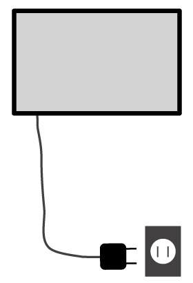 配線は何もしない場合の図