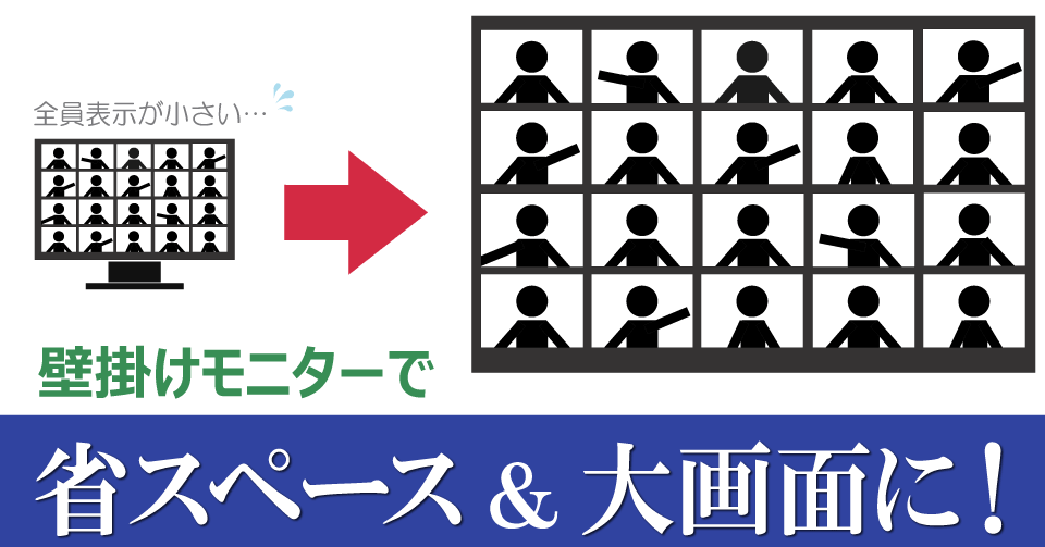 法人様からのご依頼ではテレビを高い箇所に取り付けたいというご要望を数多くいただきます。